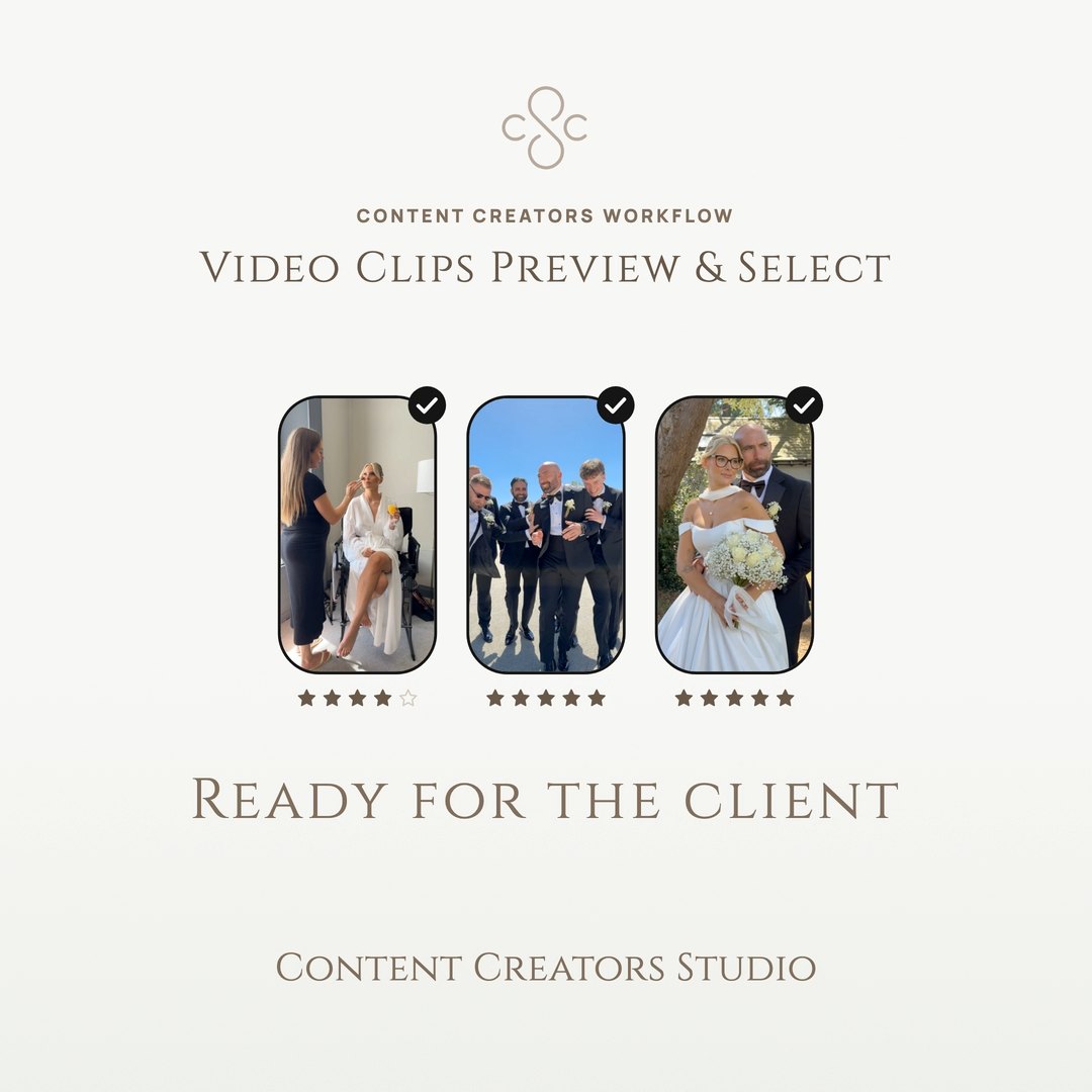 Focus on delivering quality over quantity! Preview and cull quickly to narrow down the perfect collection of clips you can be proud of.
Content Creators Studio allows you to work at lightning speed to select the keepers from the rejects. — posted 23 August 2026