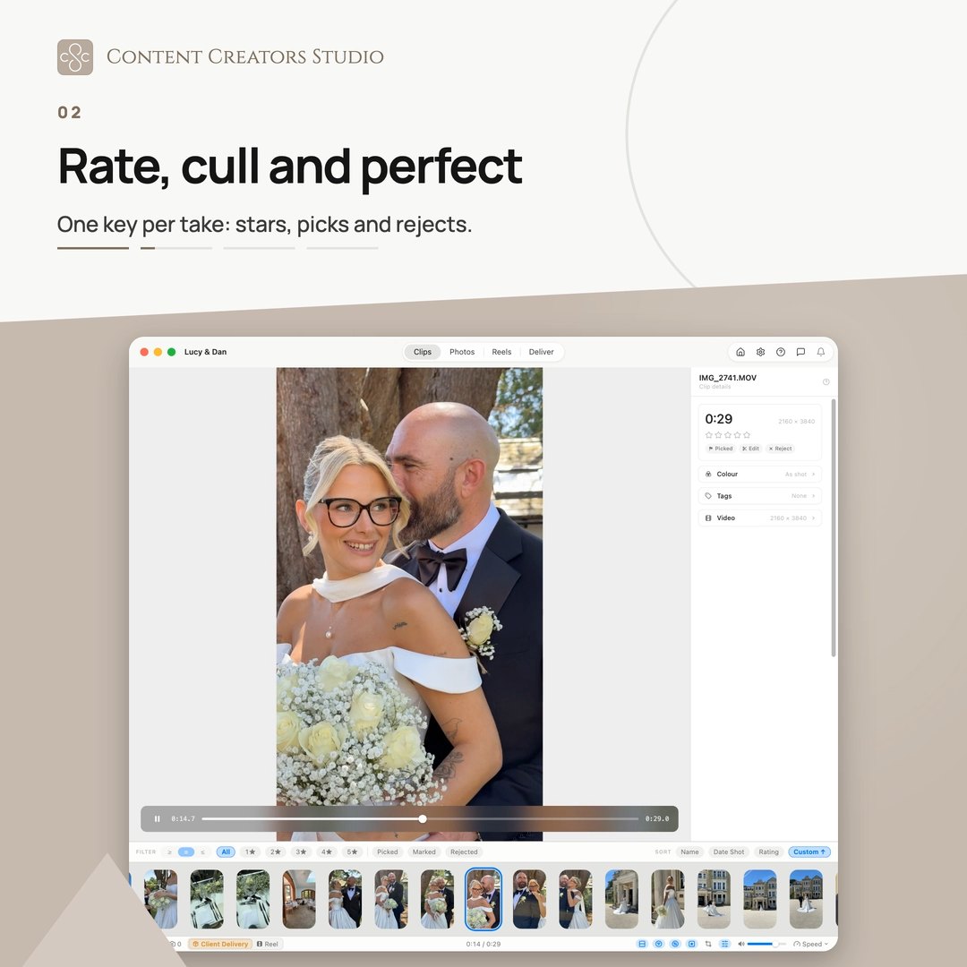 Content Creators Studio is now here! Built in collaboration with event content creators. It's now time to streamline your workflow. — posted 4 October 2026